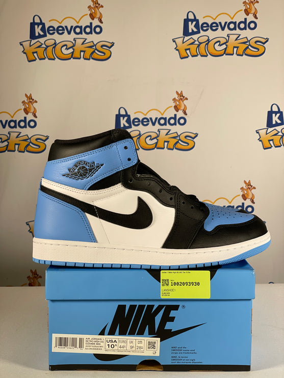 Jordan 1 Retro High OG UNC Toe 10.5m