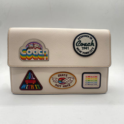 Coach Turner Flap Crossbody Bag with Patches