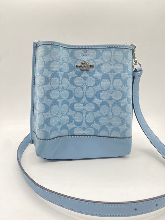 Coach Mollie Bucket 22 in Signature Chambray