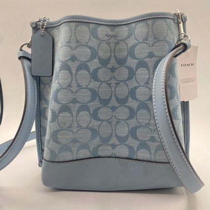 Coach Mollie Bucket 22 in Signature Chambray