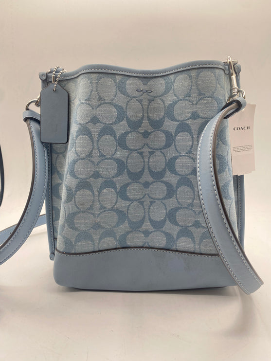 Coach Mollie Bucket 22 in Signature Chambray