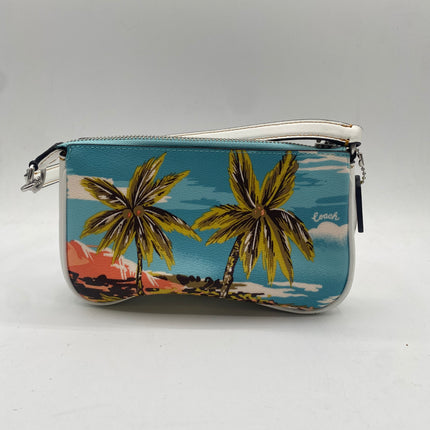 Coach Nolita 19 Purse in Chalk White Multi with Hawaiian Print