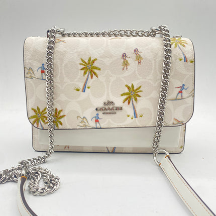 Coach Klare Crossbody in Signature Canvas with Hula Print