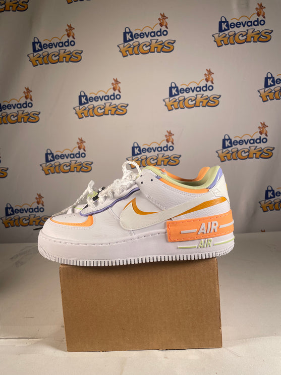 Nike Air Force 1 Low Shadow White Peach Cream Lime 11w RB