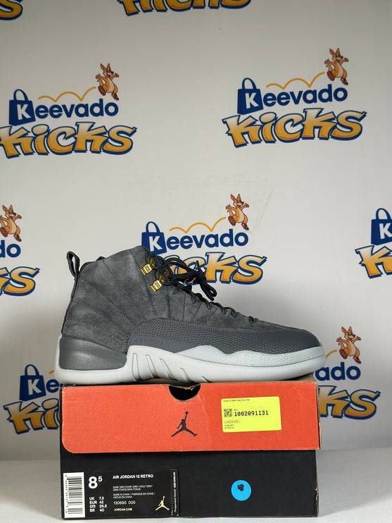 Jordan 12 Retro Dark Grey 8.5m