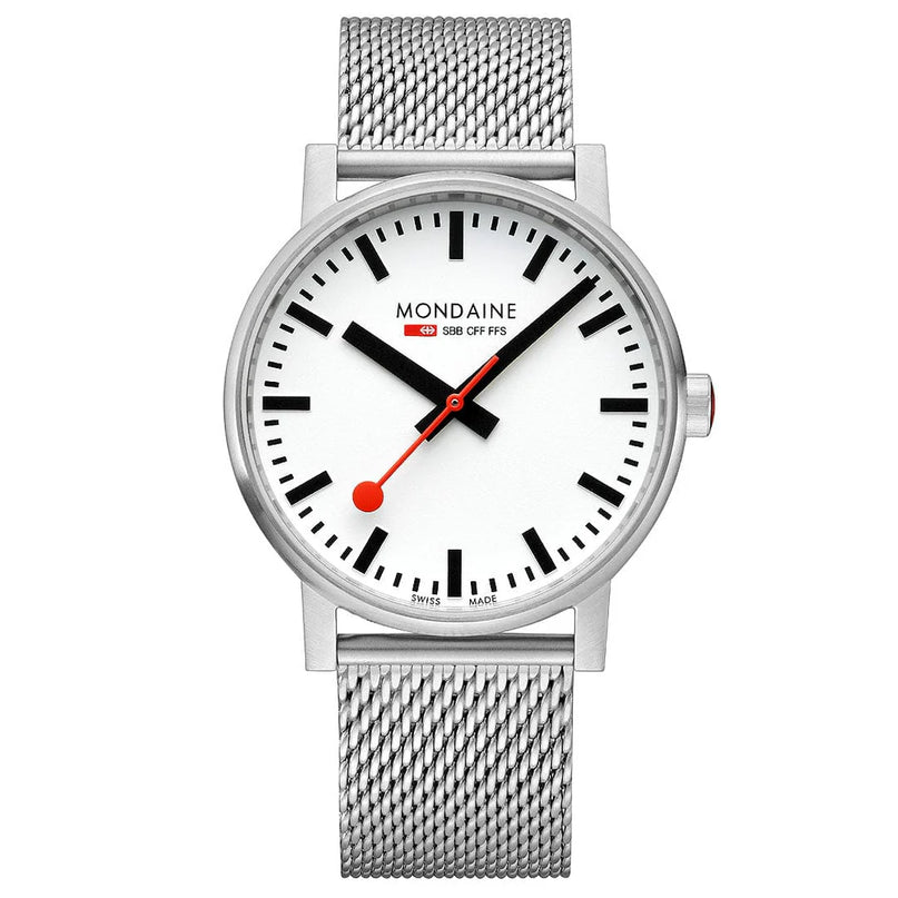 Mondaine EVO2 Watch - Stainless Steel - 43 mm