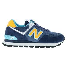 New Balance 574 Blue/Yellow