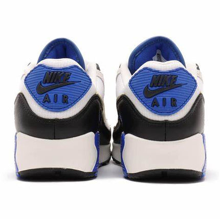 Nike Air Max 90 Premium Men's Shoes White/Racer Blue/Black/Khaki