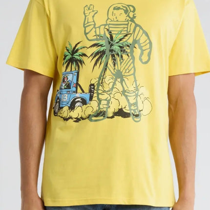 Billionaire Boys Club Space Sand Graphic T-Shirt - 851-4213 (Primrose Yellow)