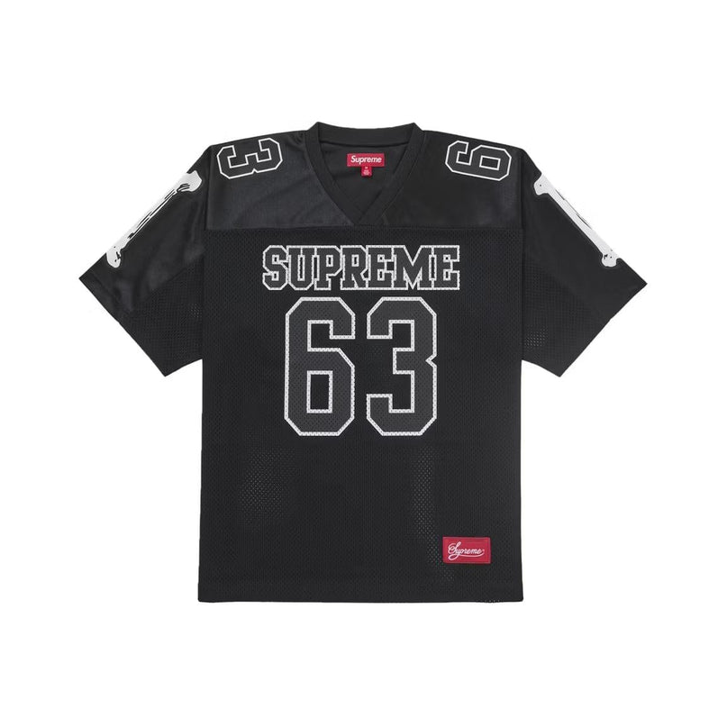 Supreme Bones Football Jersey Black