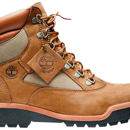 Timberland Field Boot 6 in. WP L/F Boot Medium Brown Nubuck