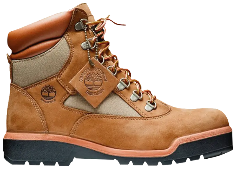 Timberland Field Boot 6 in. WP L/F Boot Medium Brown Nubuck