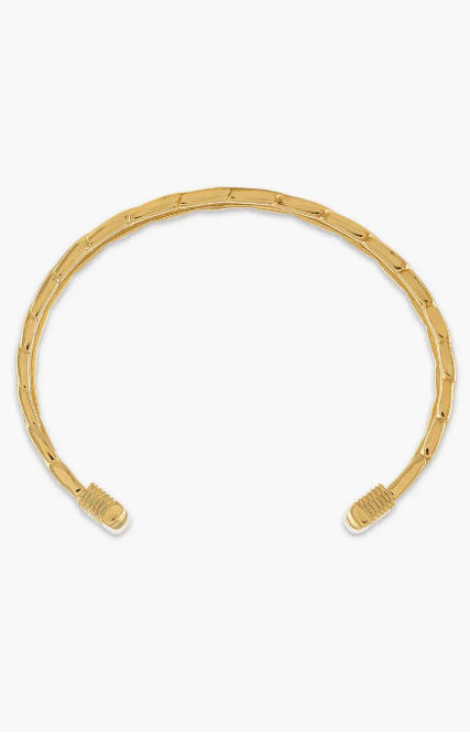 Esquire Gold Woven Cuff Bracelet