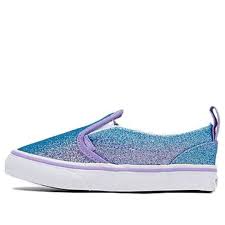 Vans Classic Slip-On (Ombre Glitter) Multi/True White