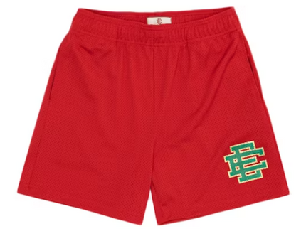 Eric Emanuel EE Shorts Scarlet / Green M