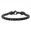 Men's Stainless Steel Gunmetal Bracelet