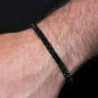 Men's Stainless Steel Gunmetal Bracelet