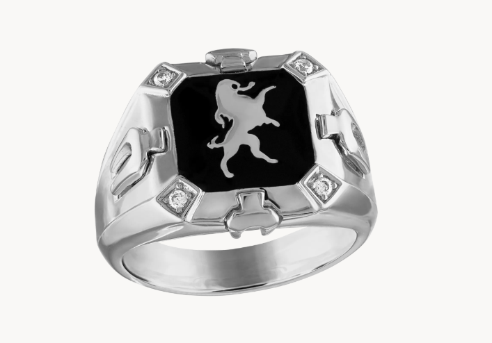 Bulova Men's Size 11 Crest of Bohemia Ring