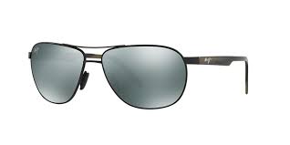 Maui Jim 728 Castles Sunglasses Black/Grey Lenses