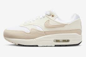 Nike Air Max 1 (GS) White/LT Orewood BRN-Bronzine