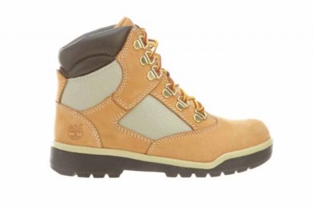 Timberland field boot 6in L/F juniors boot wheat nubuck