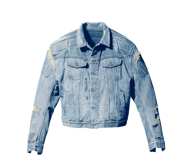 Padded Denim Jacket - Yeezy Gap Engineered By Balenciaga