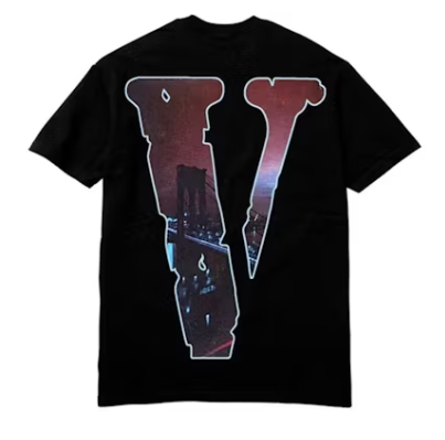 Pop Smoke x Vlone Wraith Tee Black L