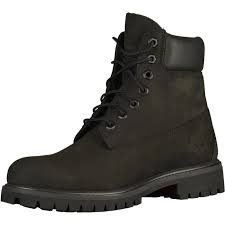 Timberland Premium 6 in. Waterproof Boot Black Nubuck