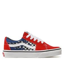 Vans Sk8-Low Reflect Check Flame Multi